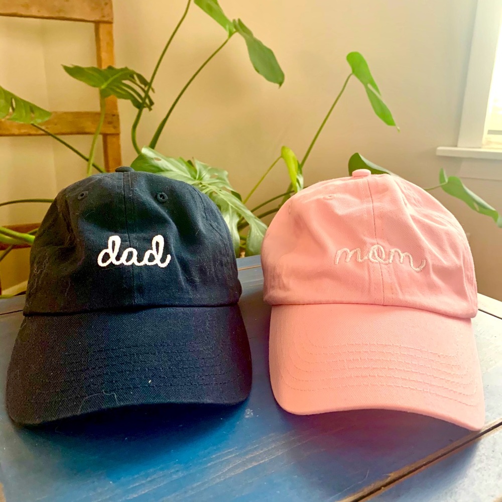 Matching Mom & Dad Hats